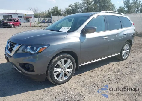 2018 Nissan Pathfinder Sl z USA, uszkodzony, nr VIN 5N1DR2MM4JC619938